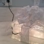 GLASS LIGHTED GIFT BOX Home Decor