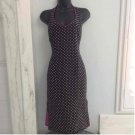 Shana POLKA DOT BLACK HALTER DRESS 4
