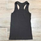 F&F GREY RIBBED STRETCH TANK XS/S