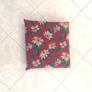 VTG Bouquet FLORAL DECORATIVE PILLOW Holidays Tapestry