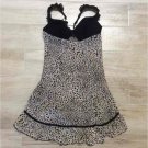 PRIMARK Secret Possessions CHEETAH CAMI SLIP Pajama PJ Sleepware BABYDOLL