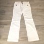 White DRY AGED DENIM JAMES JEANS Bootleg