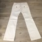 White DRY AGED DENIM JAMES JEANS Bootleg
