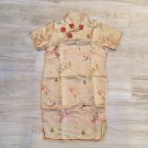 Girls TRADITIONAL CHINESE DRESS - Gold or CHINA GIRL COSTUME Halloween sz 8