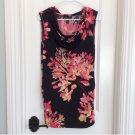 Dana Buchman Waterfall Tunic Dress Top Blouse M New!