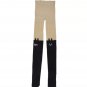 CAT NYLON TIGHTS Black:/Nude NIP Halloween