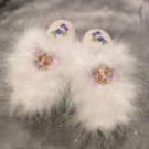 Disney BEAUTY & BEAST BELL SLIPPERS 13-1 PRINCESS LOUNGEWEAR SLEEPWEAR VINTAGE