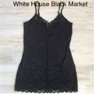 WHITE HOUSE BLACK MARKET Black Lace CAMI Slip WHBM