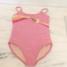 VTG Old Navy Hawaiian PINK SWIMSUIT 6 Girls BathingSuit SWIMWEAR