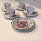 VTG SK Gold Rim White Royal TEA SET