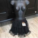 SPIRIT BLACK RUFFLE SKIRT S/M youth (fits also Juniors XS-S) Holiday New Years