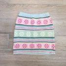 Gymboree SNOWFLAKE KNIT SKIRT Girls 5 PINK Wool