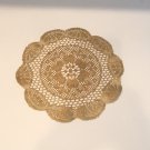 Vintage GOLD DOILEY -Vinyl Metalic