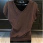 EXPRESS Brown Studded top XS