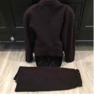 MAX MARA STRIPE WOOL Skirt SUIT 10