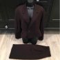 MAX MARA STRIPE WOOL Skirt SUIT 10