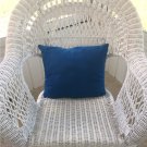 VTG Small BLUE SQUARE PILLOW Hand Made