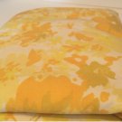 Vintage YELLOW FLORAL Sheet Set TWIN