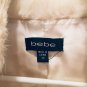 VTG Bebe WHITE FUR COAT JACKET XS