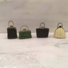 miniature Ceramic Purse figurines
