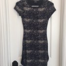 May Pink BLUE MARBLED SHIFT DRESS