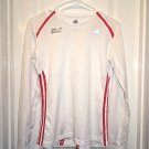 Adidas CLIMACOOL White ATHLETIC TOP Long Sleeve