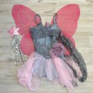 Grey Pink WOODLAND FAIRY COSTUME M Child