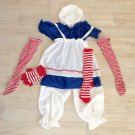 RAGGEDY ANN COSTUME SET Child M