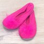 Pink MARABOU FLAT SLIPPER Princess Genie Girls