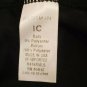 Weissman BLACK DANCE BRIEF IC Girls Sz 7/8