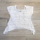 BEAUTEES White LACE TOP Girls M