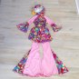 60s PEACE OUT COSTUME SET Girls S 4-6