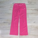 VTG Puma PINK FITNESS PANTS Girls sz L