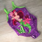 VTG Disney ARIEL MERMAID SWIMSUIT 1pc Girls one sz Small