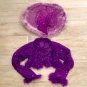 Purple SEQUIN WITCH HAT & JACKET Kids L