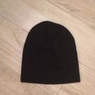 Black BEANIE HAT unisex wool hat Kids to adult S