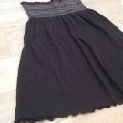 Black TERRY SWIMSUIT COVER UP DRESS Kids SZ 10