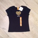 CANDY CORN TEE Black 6x Girls