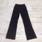 Girls VTG BLACK VELVET Flare PANTS XS