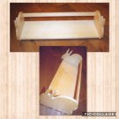 2pc Set  BUNNY CUTOUT Wood WALL SHELF SET