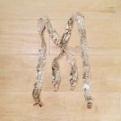 silver sequin Suspenders