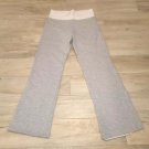 VTG GREY FLEECE PANTS L Bootleg Sweatpants Leggings ATHLETIC CASUAL PANTS