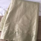 Brand new 2 Green irradescent curtain panels set