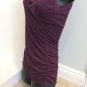 Purple WATERFALL CINCH TOP
