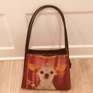 VTG Chihuahua PURSE Princess HANDBAG