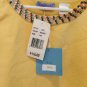 ACROBAT Yellow Silk Knit Top L NWT Orig $116