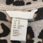 LEOPARD CREWNECK SWEATER TOP OVERSIZED