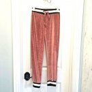 PINK VELVET SWEAT PANTS XL