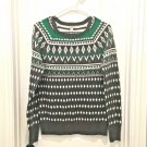 Merona WINTER PRINT SWEATER M New