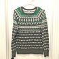 Merona WINTER PRINT SWEATER M New